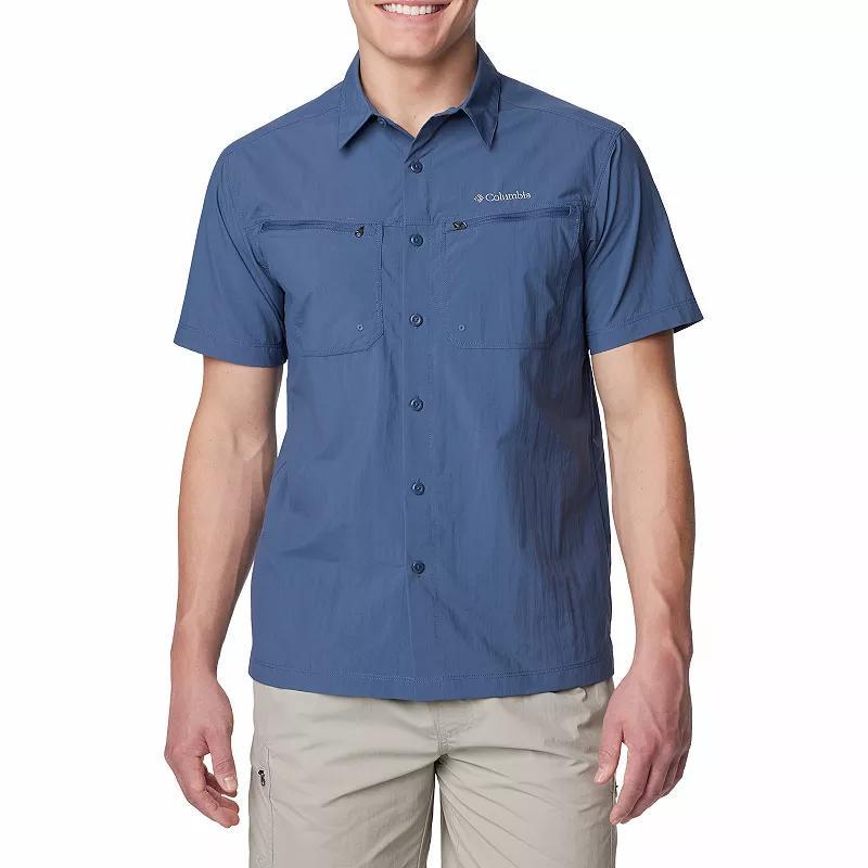 Mens Columbia UPF 50 Mountaindale Short Sleeve Button-Down Shirt Product Image