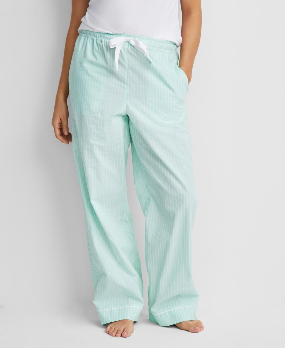 State of Day Womens Printed Poplin Pajama Pants Xs-3X, Created for Macys Product Image