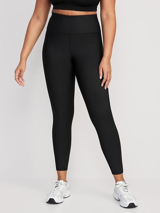 High-Waisted PowerSoft 7/8 Leggings Product Image