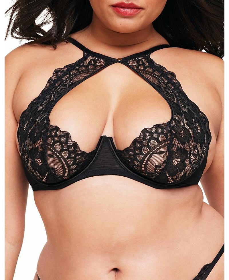 Adore Me Talulah Womens Plus-Size Unlined Balconette Bra Product Image