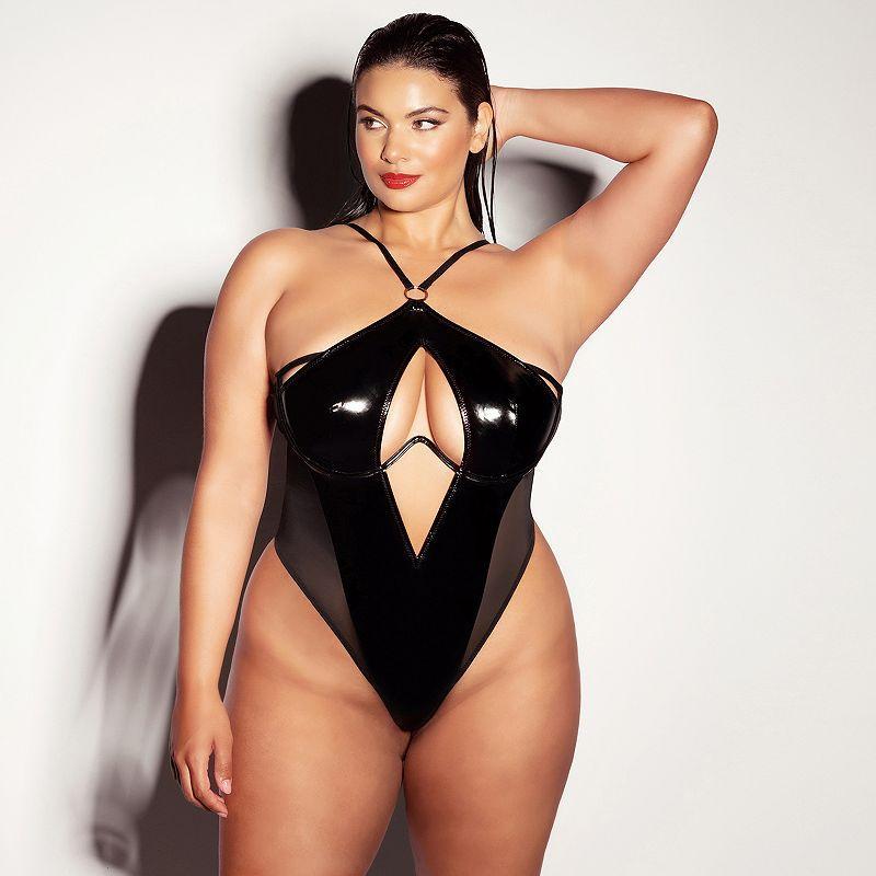 Plus Size Oh La La Cheri Fantasy Teddy 51-11354X, Womens Product Image