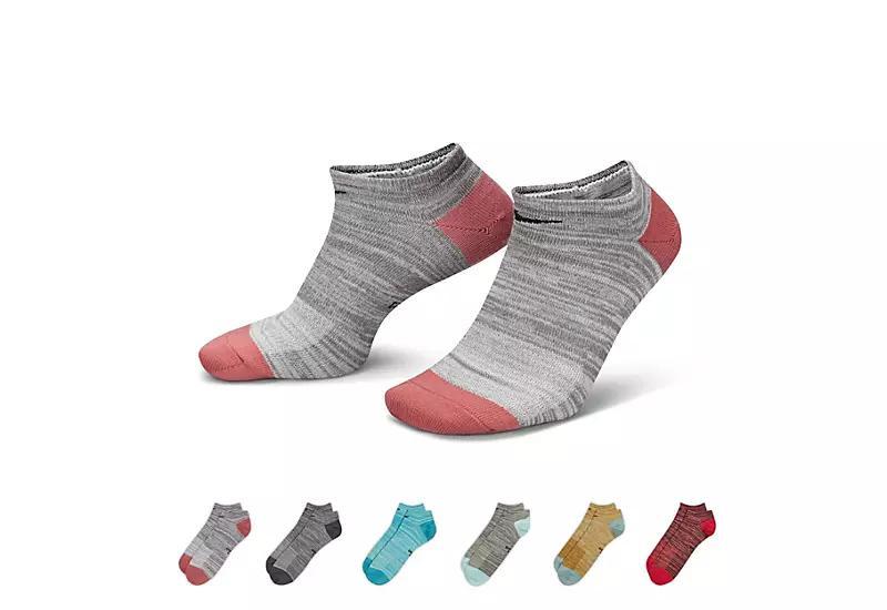 Nike Womens Everyday Lightweight No Show Socks 6 Pairs Product Image