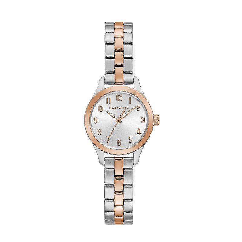 Caravelle by Bulova Womens Two Tone Stainless Steel Expansion Watch - 45L177 Product Image