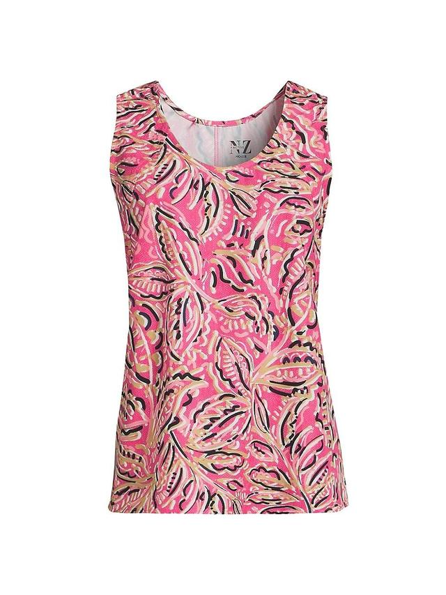 Womens Tech Stretch Shadow Floral Seamed Tank Product Image