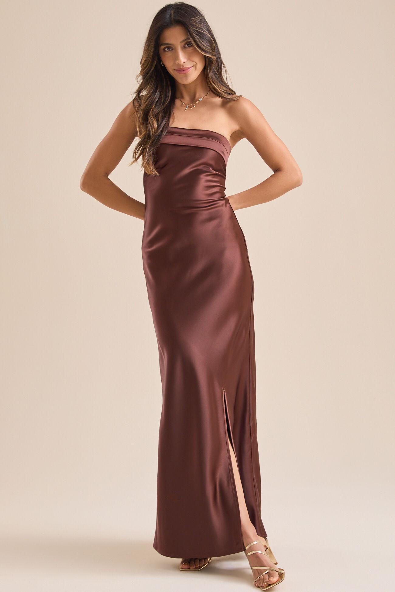 Paityn Strapless Maxi Dress Product Image