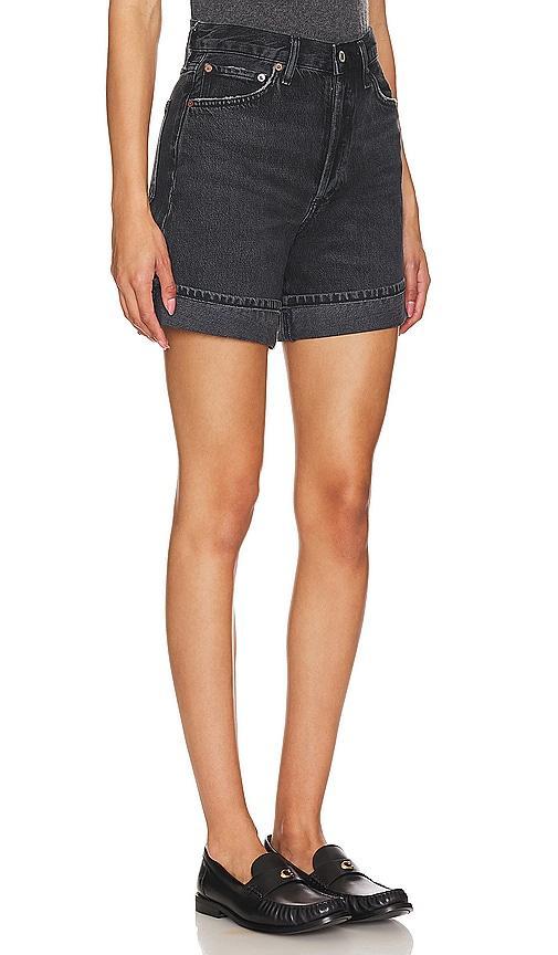 AGOLDE Dame Short in Black Product Image