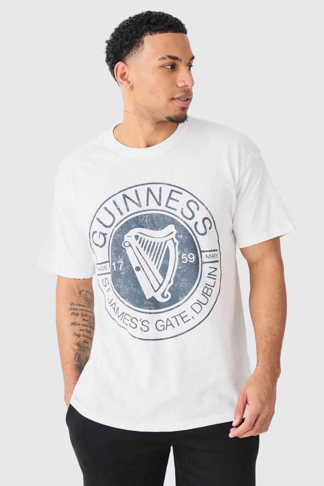 Oversized Guinness License T-shirt | boohooMAN USA Product Image