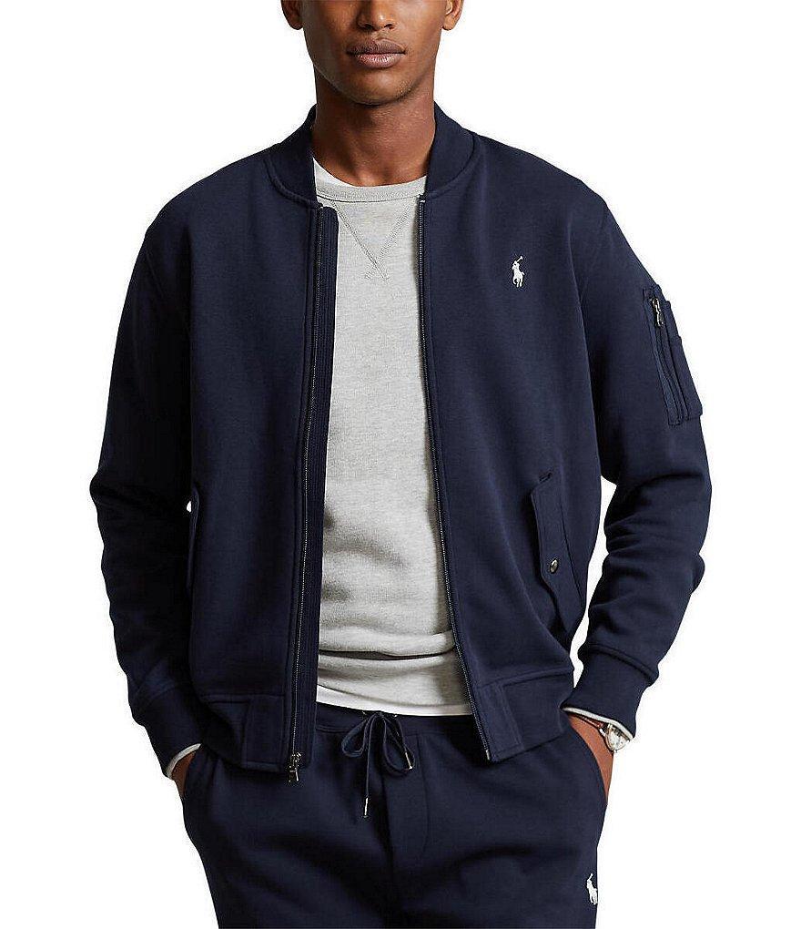 Polo Ralph Lauren Double-Knit Full-Zip Bomber Jacket product image