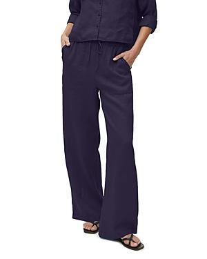 Michael Stars Jules Wide Leg Linen Pants Product Image