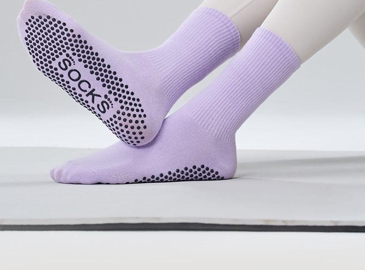 Plain Yoga Socks Product Image