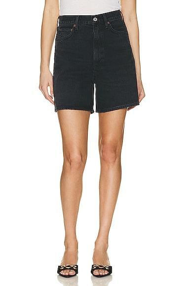 AGOLDE Stella Short Black. Size 27 (also in 23, 24, 25, 26, 29, 30, 31). Product Image