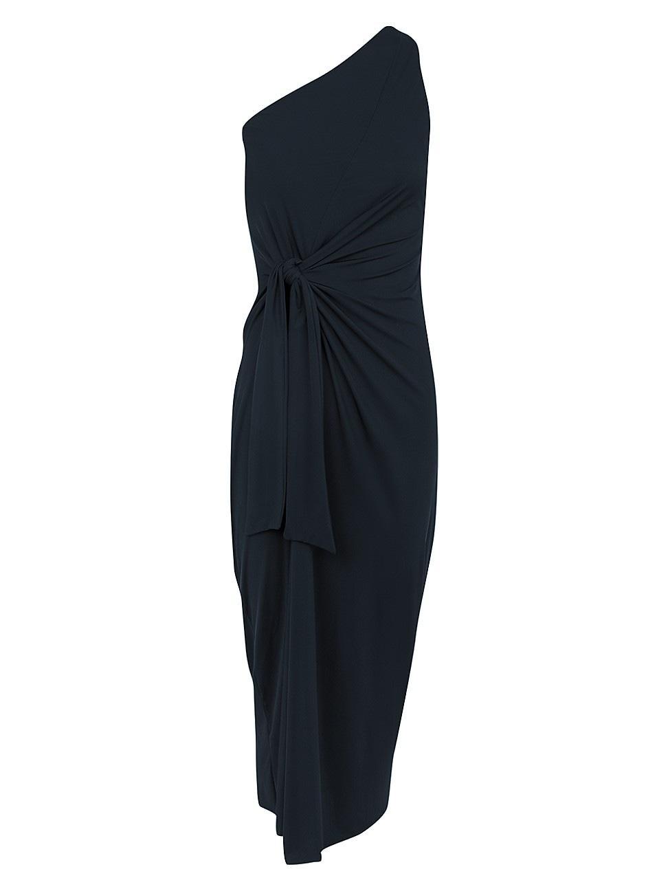 Womens Kiana Knotted Midi-Dress Product Image