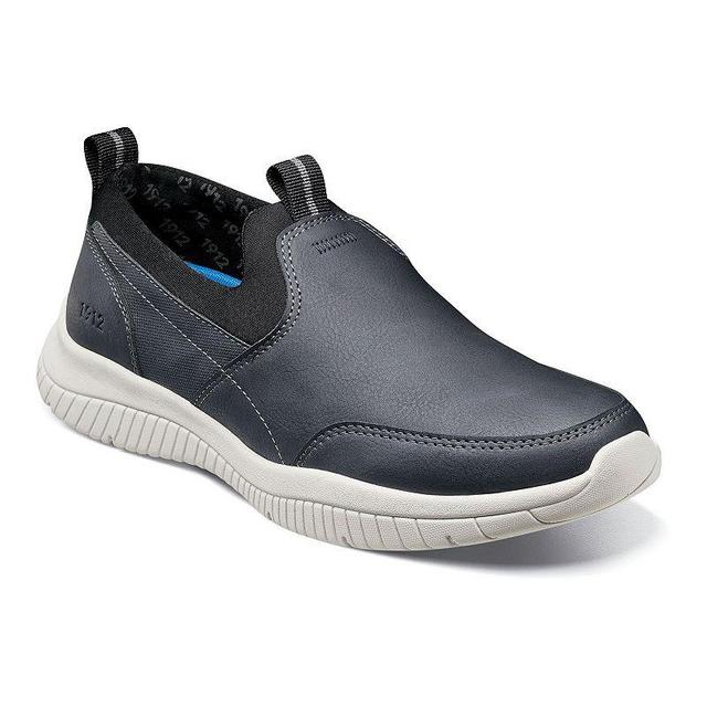 Nunn Bush Citypass Mens Slip-On Shoes Blue Product Image