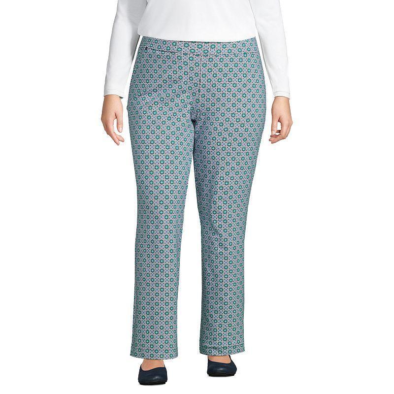 Wool Wide-leg Trousers In Multi Product Image