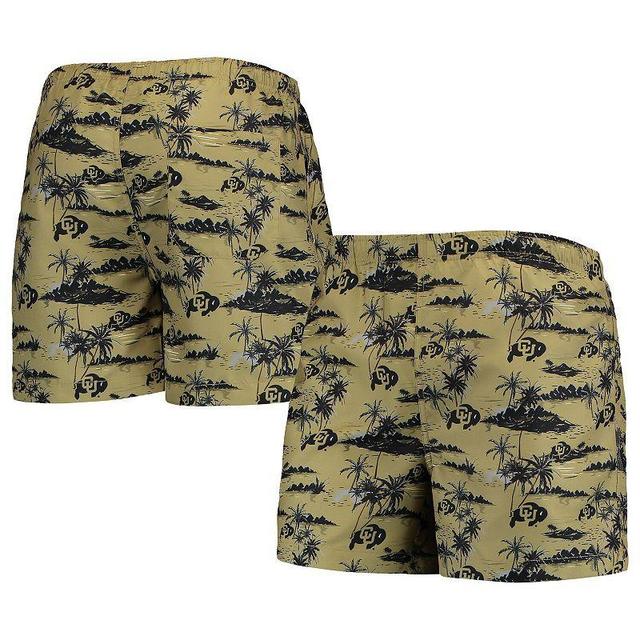 Mens FOCO Colorado Buffaloes Island Palm Swim Trunks Product Image