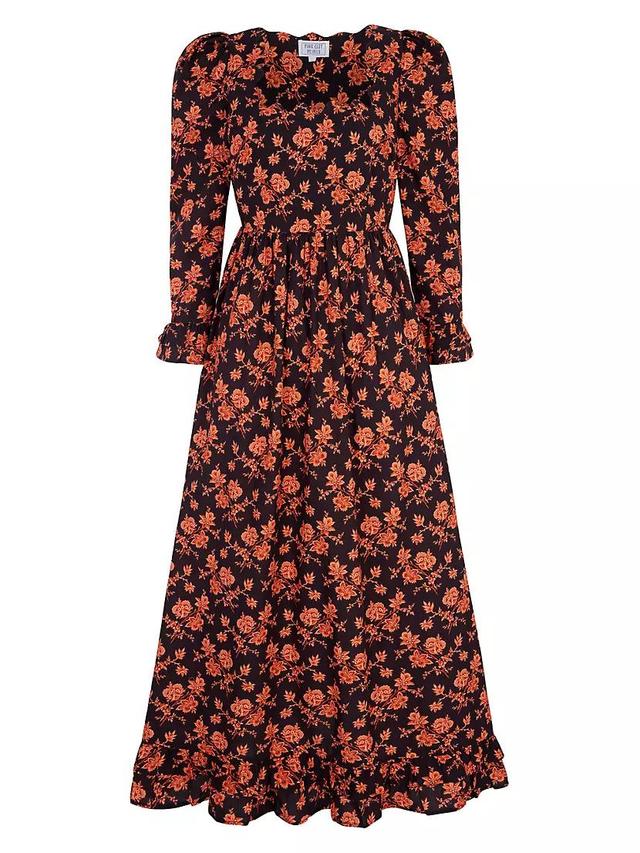 Tilda Dress Flaming Chintz Product Image