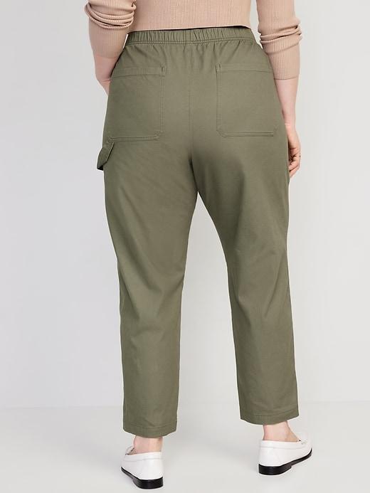 High-Waisted Pulla Utility Pants Product Image