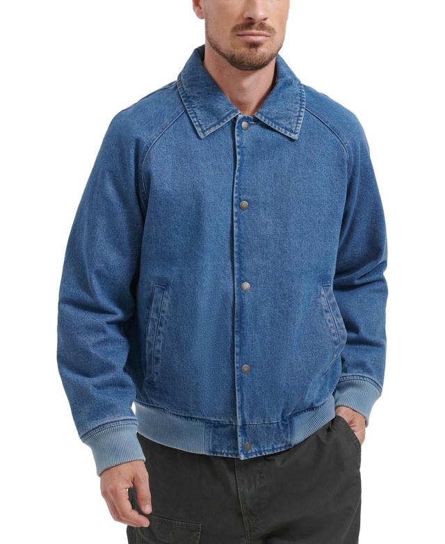 Levis Mens Denim Bomber Jacket Product Image