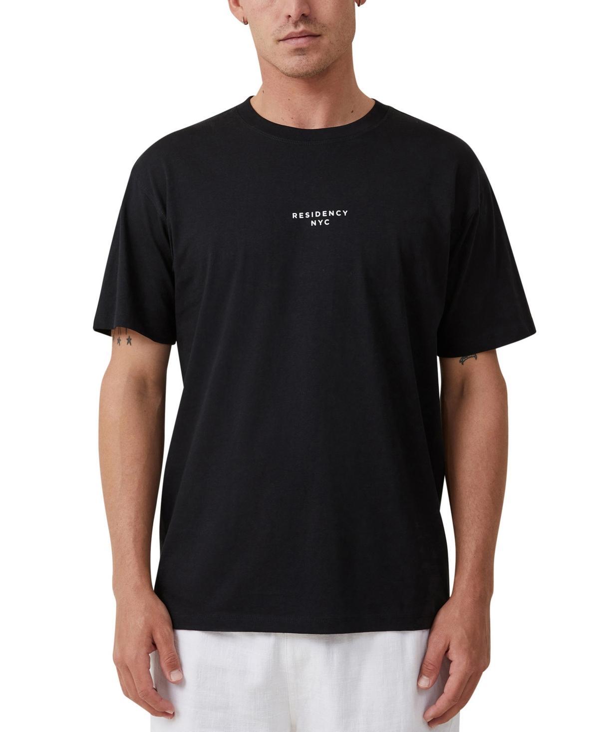 Cotton On Mens Easy T-Shirt - Black Product Image