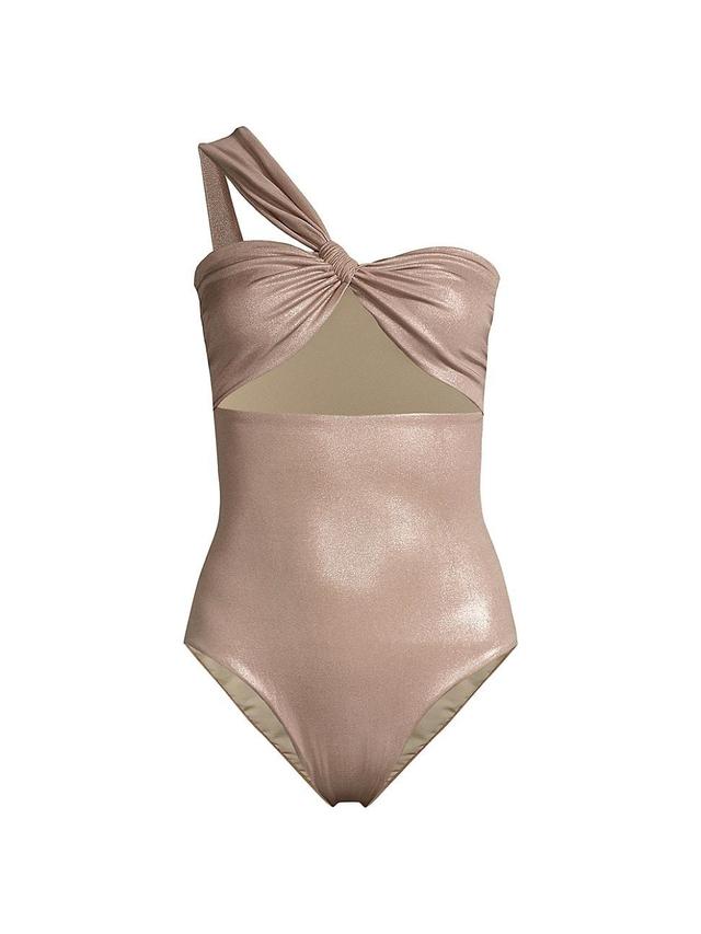 Womens Narcissus Shimmer One-Piece Swimsuit Product Image