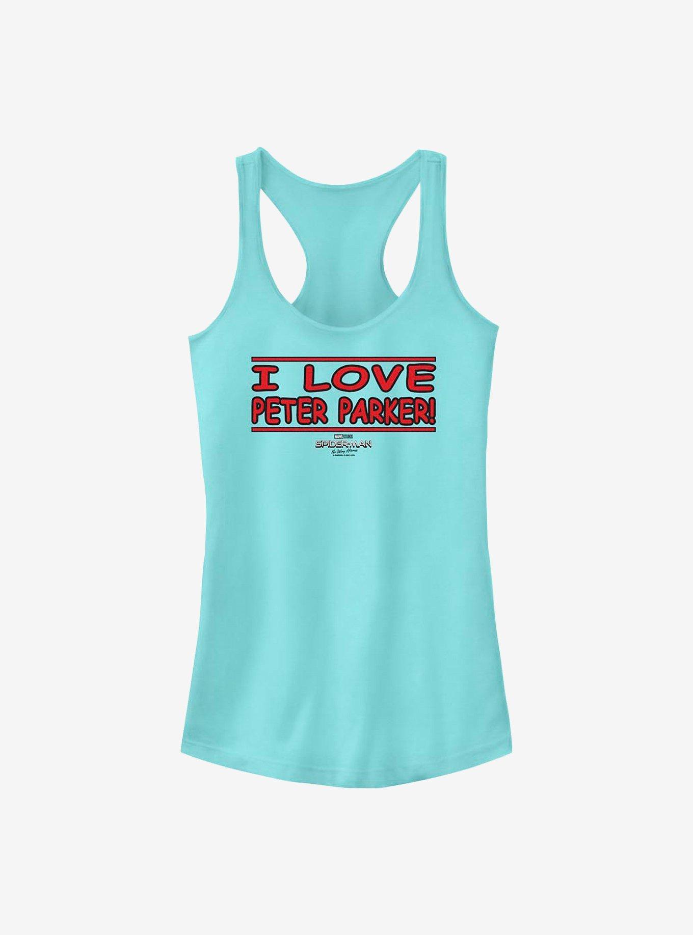 Marvel Spider-Man I Love Peter Parker Girls Tank Product Image