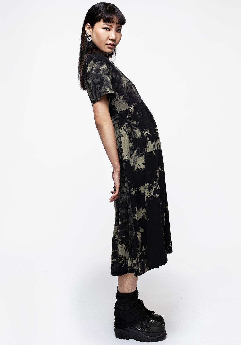 Grievance Tie Dye Midi Dress Product Image