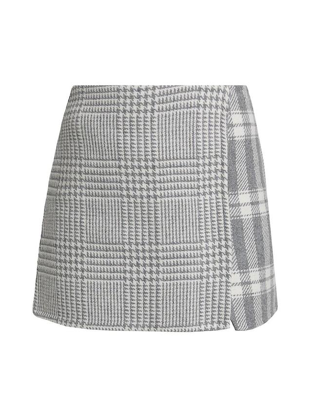 Womens Elliott Plaid Miniskirt Product Image