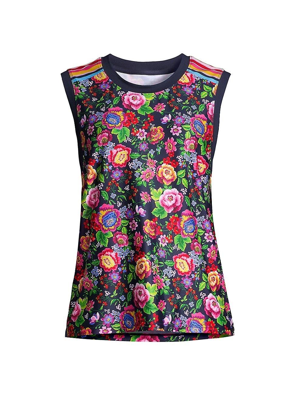 Womens Cantero Floral Muscle Tank Product Image