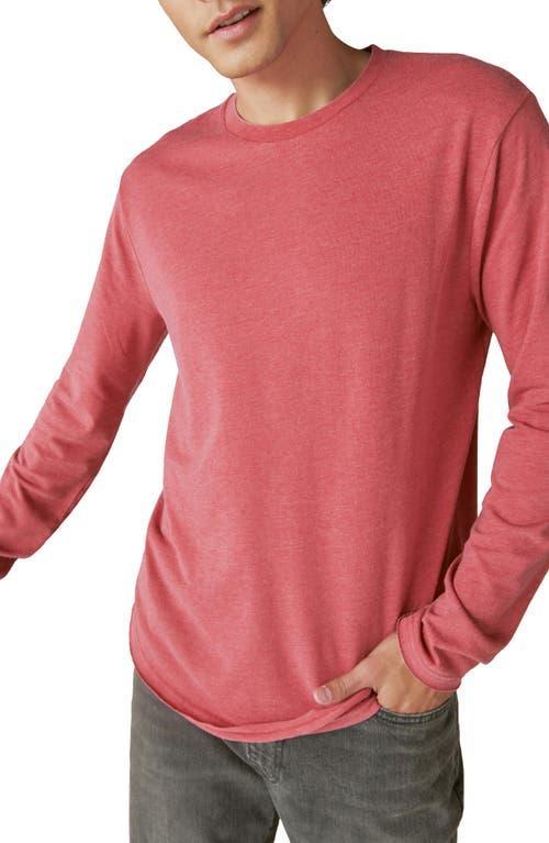 Lucky Brand Venice Burnout Long Sleeve T-Shirt Product Image