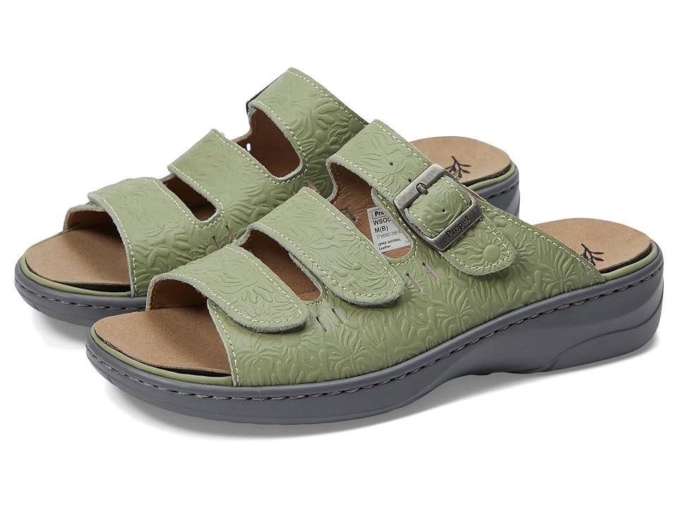 KEEN Howser Harvest Slide Leather Birch) Women's Shoes Product Image