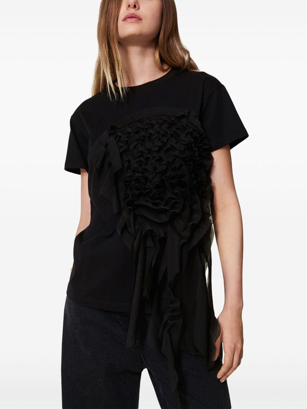 ruffled t-shirt Product Image