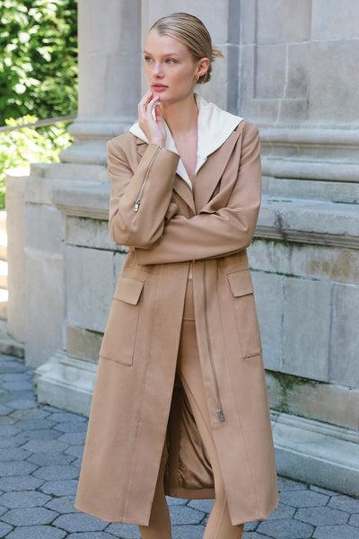 Formation Trench Coat - Toasted Almond Product Image