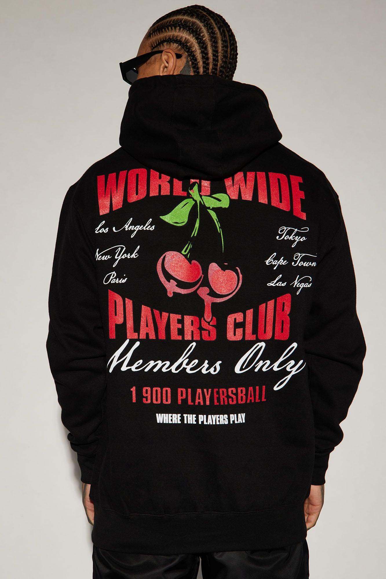 Players Play Hoodie - Black Product Image