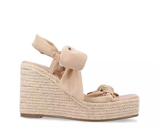 Journee Collection Womens Surria Platform Wedge Sandals Product Image