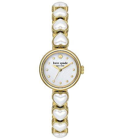 Womens Goldtone Stainless Steel & Cubic Zirconia Bracelet Watch Product Image