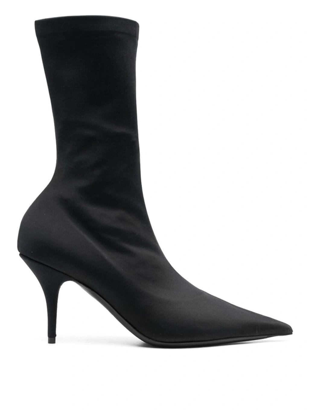 BALENCIAGA Knife 110mm Sock Boots In Black Product Image