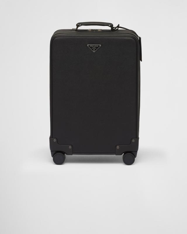 Saffiano leather trolley Product Image