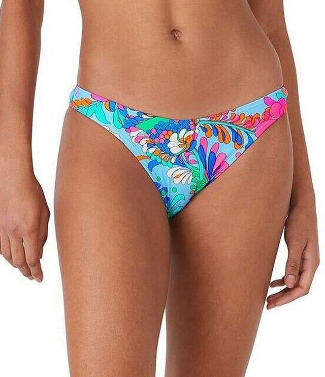 kate spade new york Sea Garden Floral Print High Waist Classic Swim Bottom Product Image