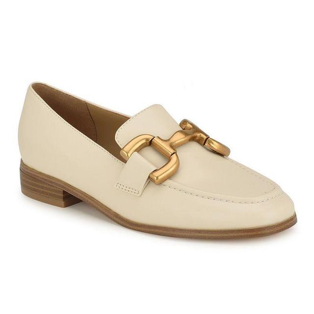 Nine West Lilma Womens Dress Loafers Ivory Product Image