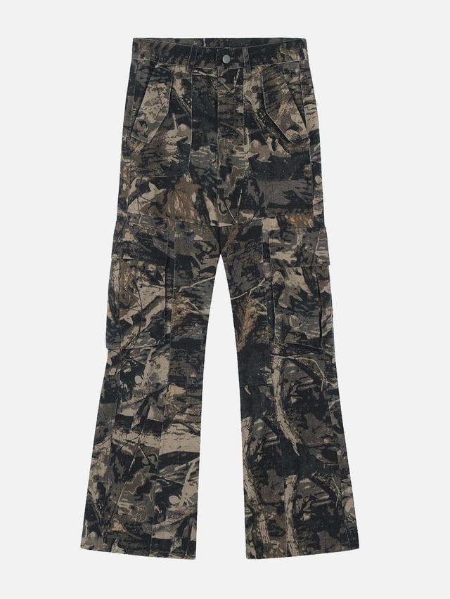 Aelfric Eden Branch Camouflage Cargo Pants Product Image