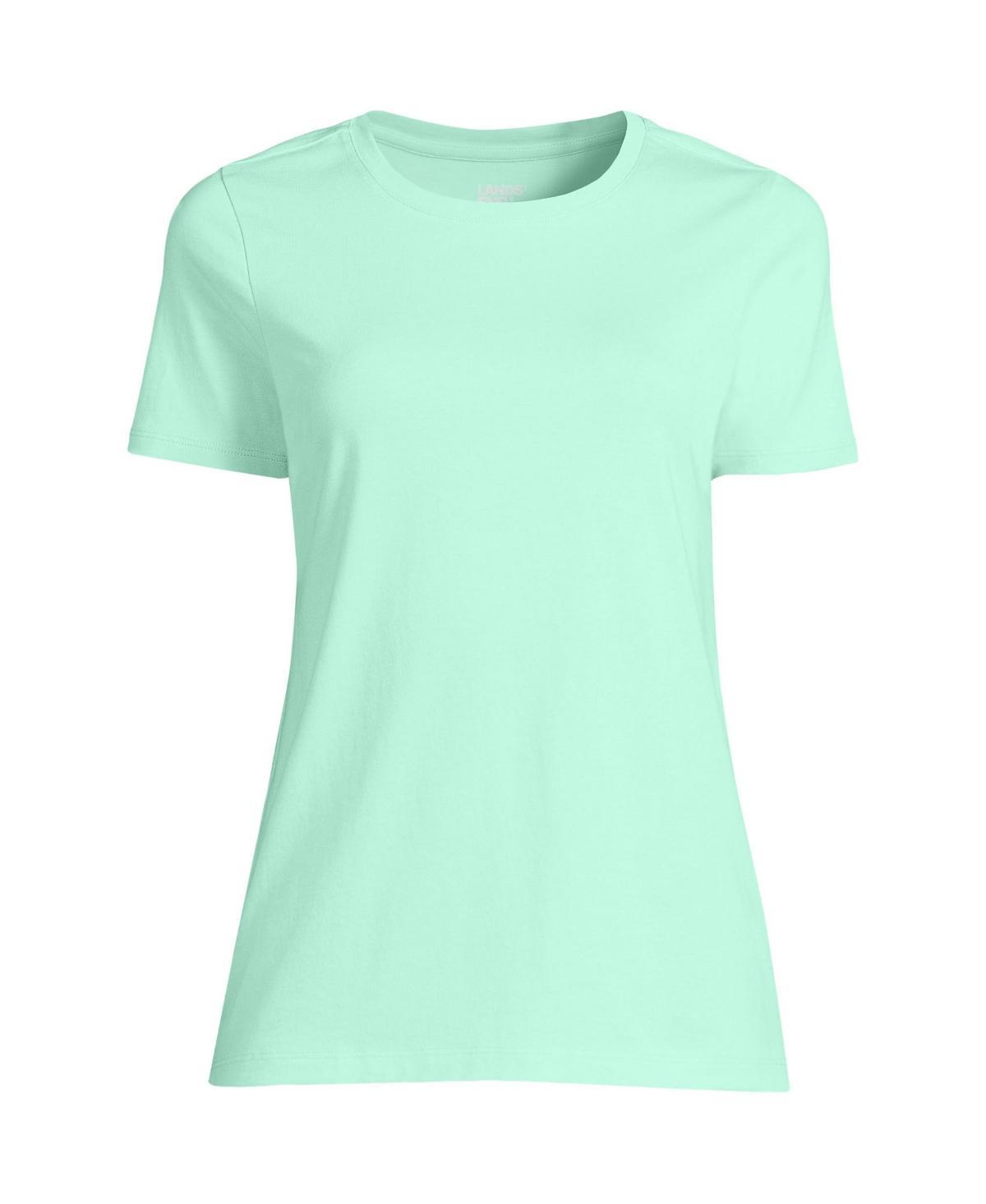 Lands End Womens Relaxed Supima Cotton T-Shirt Product Image