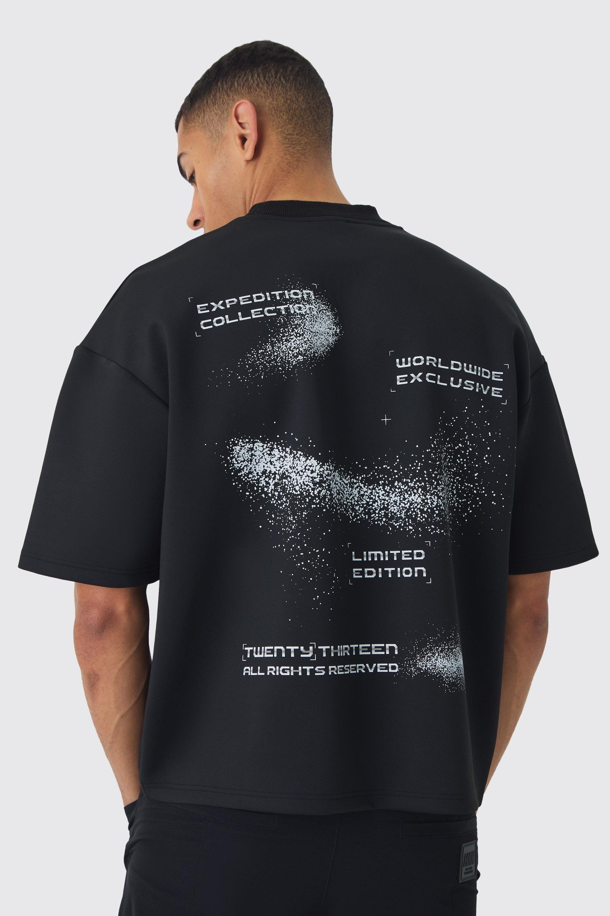 Oversized Boxy Scuba Expedition T-shirt | boohooMAN USA Product Image