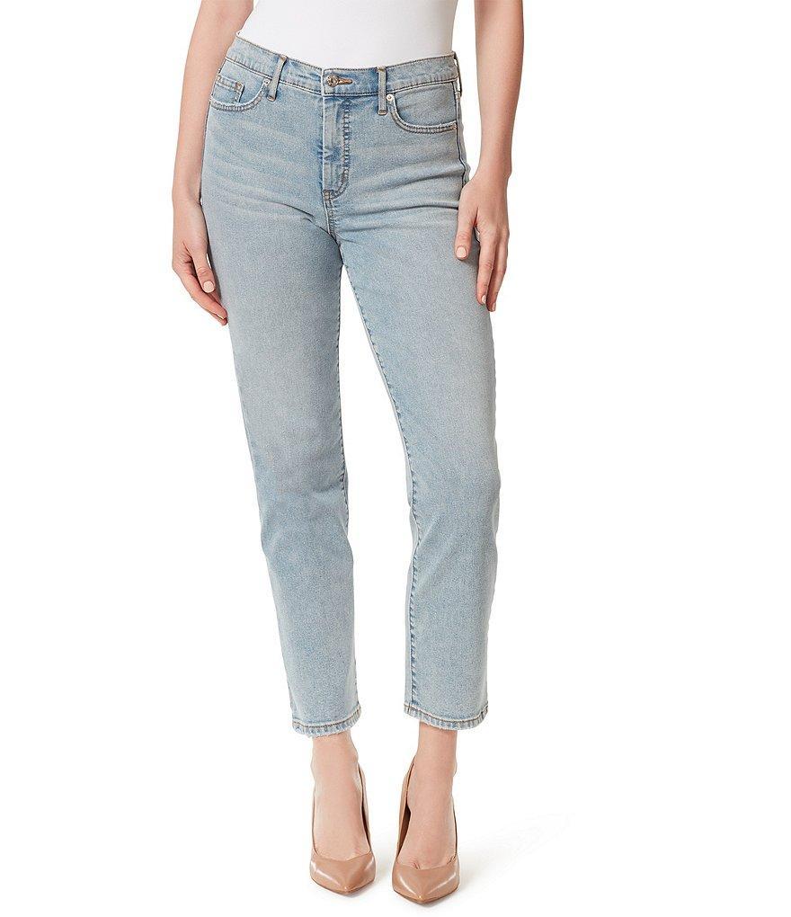 Jessica Simpson Spotlight High Rise Slim Straight Jeans Product Image