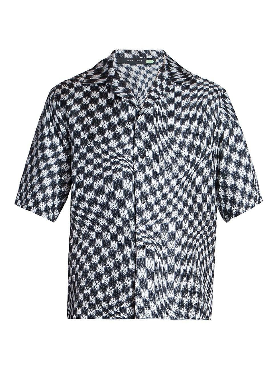 Mens Wavy MA Silk Shirt Product Image