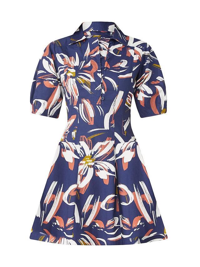 Womens Havanna Floral Mini Shirtdress Product Image