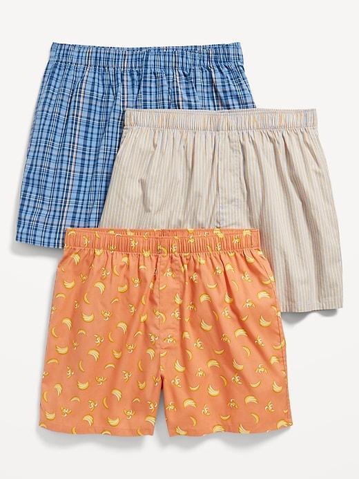 3-Pack Poplin Boxer Shorts Product Image