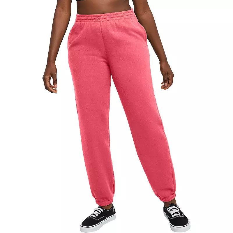 Womens Hanes Originals Fleece Jogger Pants Product Image