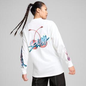 PUMA Cherry On Top Women's Long Sleeve Basketball T-Shirt Product Image