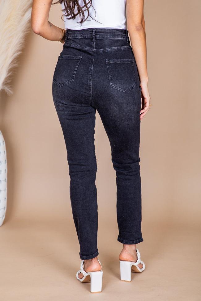 Bianca Black Vintage Straight Leg Jeans Product Image