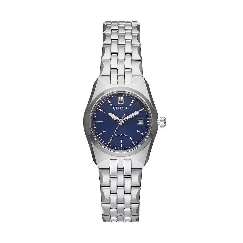 Citizen Corso Womens Silver Tone Stainless Steel Bracelet Watch Ew2290-54l, One Size Product Image